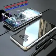 New Magnetic Adsorption Metal Bumper Case Cover f Samsung Galaxy Note 9 SM-N960U