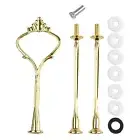 2/3 Tier Cake Plate Stand Handle Fittings Holder Fruit Server Display