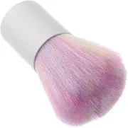 BELLIFFY Manicure Brush Dust Brush Color Short Handle Cleaning Brush Powder Nail Dipping Kit Nail Dust Brush Ring Color Bristle Manicure Brush Nail Art Cleaner Rhinestone Nail Dust Brush