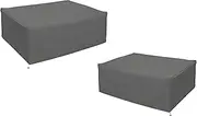 Turntable Dust Cover(2 Pack),Record Player Turntable Cover,Suitable for Most Models of Record Player Turntables SL-Q300/SL-B250 /SL-B260 /SL-BD20 /SL-BD27 /SL-BD35 /SLD-20 /SL-PC11(Gray)