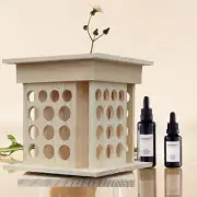 Essential Oil Display Stand Rotatable Storage Organizer for Perfume Oils