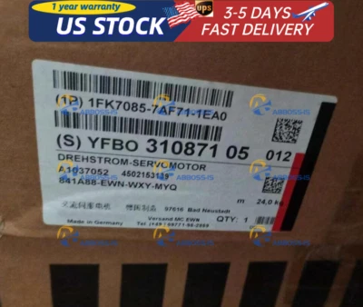 NEW ONE Siemens servo motor 1FK7085-7AF71-1EA0