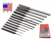 Grace 12pc Roll Pin Spring Punch Set 1/16-1/2" Gunsmith Machinist w Pouch USA