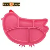 在飛比找遠傳friDay購物優惠-Innobaby 歡樂小雞矽膠防滑餐盤(桃紅)