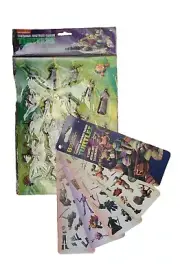 Teenage Mutant Ninja Turtles Raised Plastic Stickers & Sandylion Sticker Book
