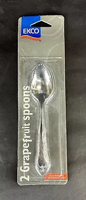 EKCO Stainless Steel Grapefruit Spoons
