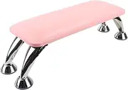 Big Arm Rest for Nails Cushion, Microfiber Leather Hand Rest for Nails Tech, Hand Rest Pillow for Nails Toenails, Detachable Nail Art Accessories Tool for Nails Tech (Pink)