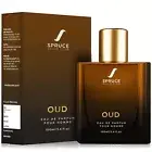 Spruce Shave Club Oud Perfume For Men 100ml | Long Lasting Perfume For Men