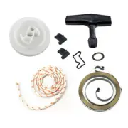 Rewind Recoil Starter Pulley Rope Spring Handle Grip For Stihl 044 046 Chainsaws