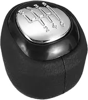 SCNCADEEMT 6 Speed Gear Shift Knob Leather Lever Shifter fit for SAAB 93 9-3 SS 2003-2012 Car Styling Shift knob