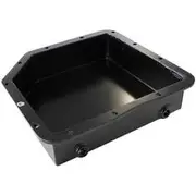 Aeroflow 3" Deep Fabricated Transmission Pan including Filter Extension, AF72-3003BLK