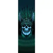 Powell Peralta Anderson Green Skull Griptape - 10.5"x33"