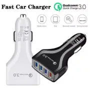 Car Cigarette Lighter Fast Charger USB Cigarette Lighter Socket 4-Port Adapter