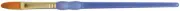 Crafter's Choice Gold Taklon Oval Wash Brush 1/2" Width