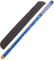 BESPORTBLE 2pcs Ultra-Short Positioning Fishing Rod Compact Mini Retractable Carbon Fishing Pole for Rivers Lakes and Streams Lightweight Comfortable Grip Short Lure Rod Accessory