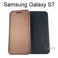 在飛比找Yahoo!奇摩拍賣優惠-【Dapad】卡夢隱扣皮套 Samsung G930FD G