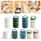 Stackable Thermal Lunch Box Insulated Food Container with Leakproof Design
