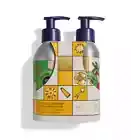 L’Occitane En Provence Holiday Duo Verbena Hands & Body Liquid Soap & Lotion NEW