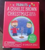 A Charlie Brown Christmas Tree Kit With Music Book by Charles M. Schulz