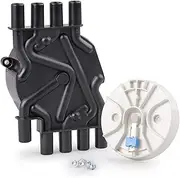 KBTBSCCPLG Ignition Distributor CAP Rotor For 1996-2007 Fit For Chevy Olds Fit For Isuzu V8 5.0L 5.7L 7.4L DR474 DR331 Fit For Tapa Delco Car Parts Ignition coil