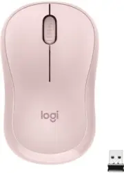 Logitech M220 Silent Wireless Mouse, 2.4 GHz with USB Receiver, - Rose NEW
