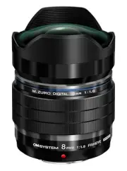 [New] OM SYSTEM M.Zuiko Digital ED 8 mm F1.8 PRO Lens Fast Fixed Focal Length
