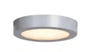 Ulko Exterior 14-Watt Silver Integrated LED Outdoor Flush Mount