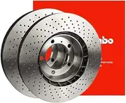 Brembo FIAT ABARTH 595 (31214T) 17/02 - Base Grade Front 09.4939.1X UV Coating High Carbon Pillar Ventilation (Extra Type)