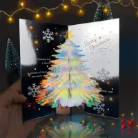 在飛比找momo購物網優惠-【GIFTME5】水晶城堡立體賀卡(卡片 萬用卡 聖誕小卡 