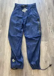 NEW VOLCOM 90’S SNOW SKATEBOARD SURF BMX SKI MX SNOWBOARD PANTS 28 FORUM STICKER