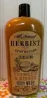 HERBIST APOTHECARY EXFOLIATING TURMERIC & GINGER BODY WASH 32 OZ