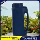 AU Hand Held Spreader Large Capacity for Lawn Fertilizer Ice Salt Grass Seed Gar