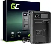 Green Cell LC-E8 Charger for Canon LP-E8 Battery and EOS Rebel T2i T3i T4i T5i EOS 600D 550D 650D 700D Kiss X4 X5 X6 Cameras (2.5W 4.8V 0.6A Black)