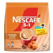 NESCAFE Caramel Latte Instant Coffee 60 Sticks 4 Packs (1 Set) FREE SHIPPING