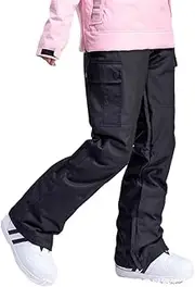 [Haitpant] Ski Trousers Windproof Warm Breathable Snow Pants Men Women Winter Snowboard Outdoor Sports Trousers