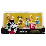 Mickey & Friends Figurine Set -90 Years - 5 Piece Figure Pack