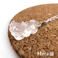 在飛比找momo購物網優惠-【Hera】頂級冰種水沬玉貔貅項鍊