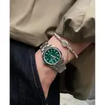 [預購］LINS 英國代購 ROLEX 勞力士 恆動 女腕錶 31MM 經典綠錶盤 原廠盒裝