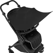 SVCEQZE Stroller Shade | Pram Sunshade for Stroller Accessories - UV Protection Adjustable Sunshade Canopy Foldable Parasol for Travel Crib Car Seats Pram Baby Toddler Pushchair