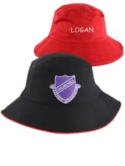 Black/Red Reversible Hat