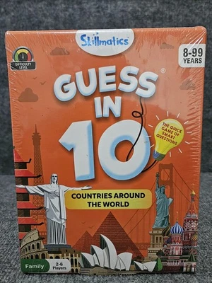 Skillmatics Guess in 10 Game COUNTRIES AROUND THE WORLD