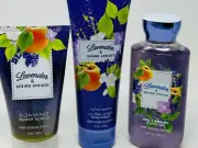 Bath & Body Works LAVENDER & APRICOT Shower Gel Ultra Shea Cream Sugar Scrub