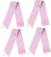 ERINGOGO Pcs Blank Shoulder Strap for Bridesmaid Bride Shower Bachelor Glitter Sash Plain Sash Supplies