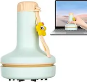 Rissunkv Desktop Vacuum Cleaner - Table Vacuum | Cordless Portable Rechargeable Handheld Machine Tool for Computer PC Interior Kitchen Cleaning