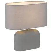 Reano Table Lamp Grey Concrete Grey | Telbix Lighting