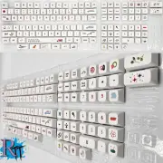 Custom 127Pcs/Set Full Size Key Caps PBT Keycaps Mechanical Keyboard Summer XDA