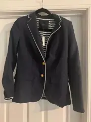 NWT J-Crew women Jacket, Navy, SZ 4