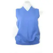 Land's End Women's DRIFTER Sweater Vest Blue SMALL NWT