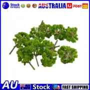 10* 9cm HO OO Scale Model Trees Train Railroad Layout Diorama Wargame Scenery