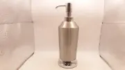IDESIGN 40326CC SOAP PUMP DISPENSER BRUSHED/CHROME STAINLESS STEEL BODY